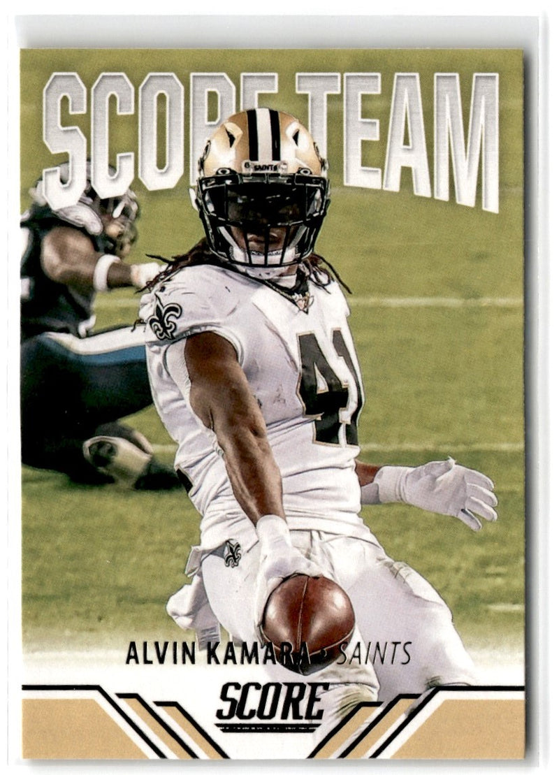 2021 Score Team Gold Alvin Kamara