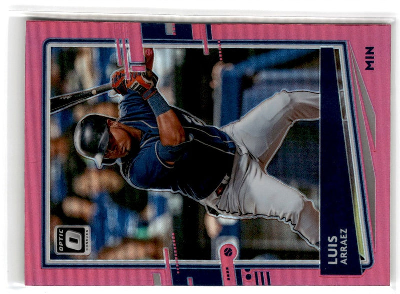 2020 Donruss Optic Pink Luis Arraez