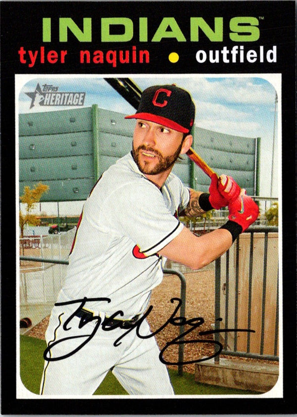 2020 Topps Heritage Tyler Naquin #147