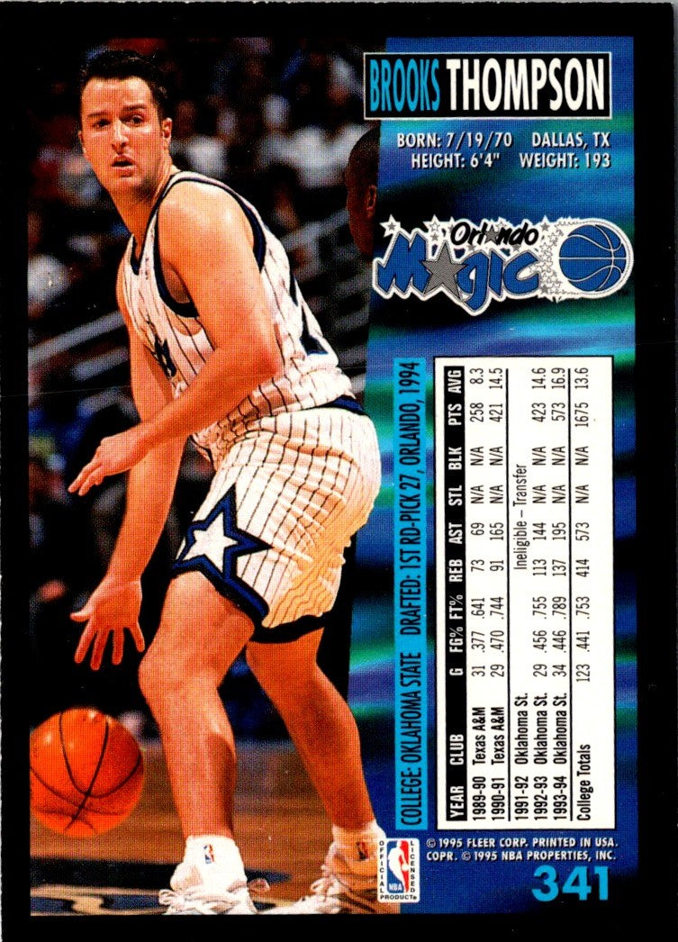 1994 Fleer Brooks Thompson