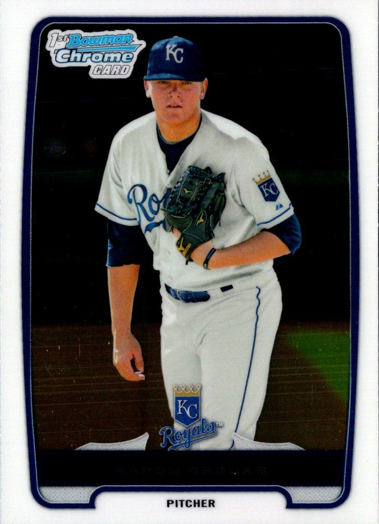 2012 Bowman Chrome Prospects Aaron Brooks