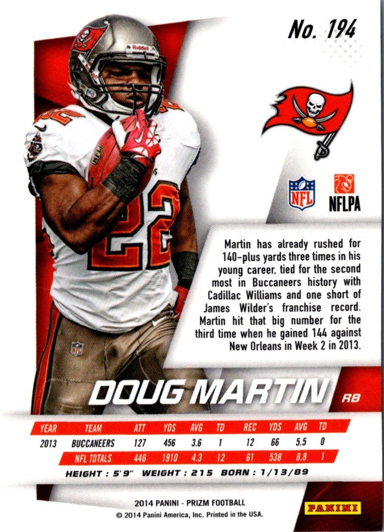 2014 Panini Prizm Doug Martin