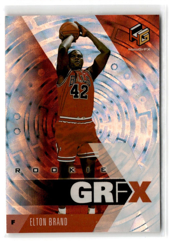 1999 Upper Deck Elton Brand #61 Rookie