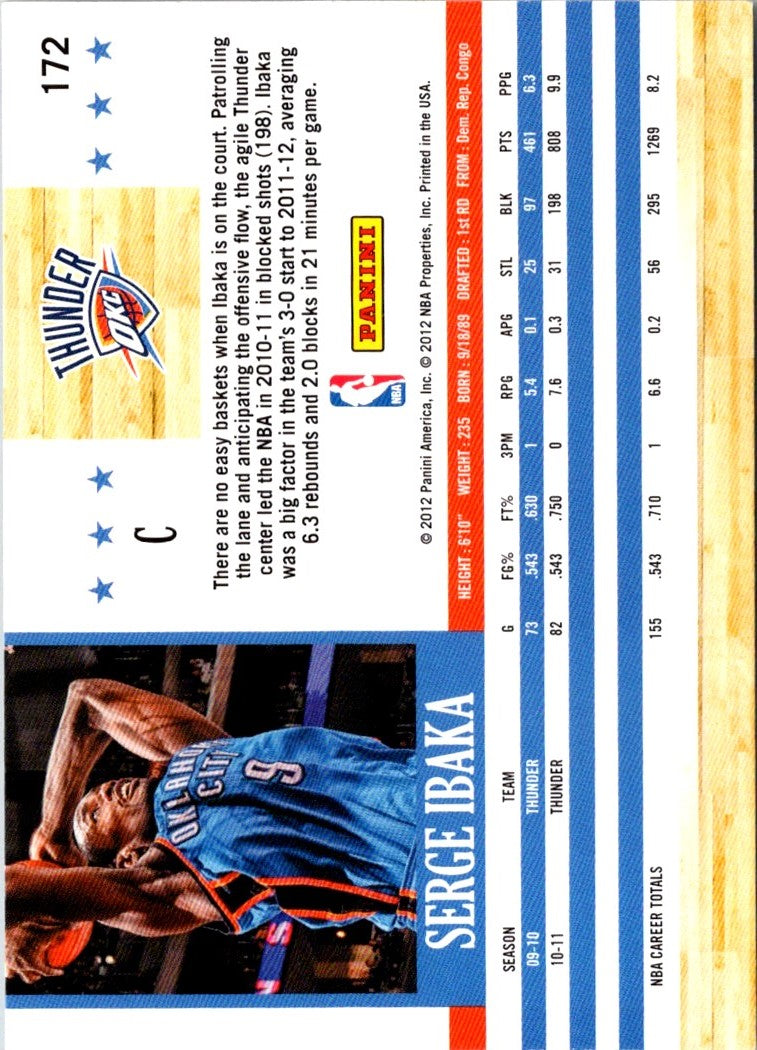 2011 Hoops Serge Ibaka