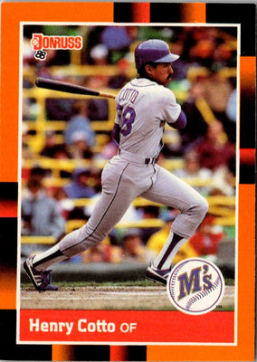 1988 Donruss Baseball's Best Henry Cotto #51
