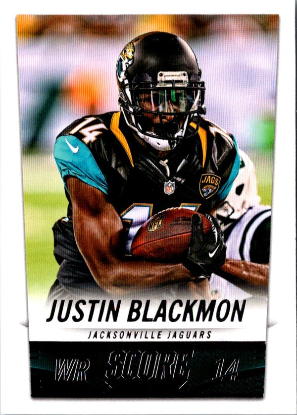 2014 Score Justin Blackmon #102