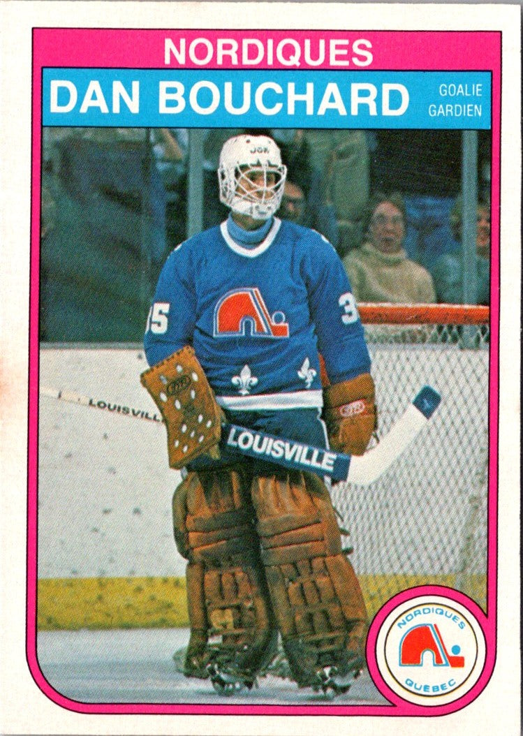 1982 O-Pee-Chee Dan Bouchard