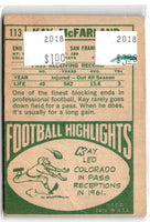 1968 Topps Kay McFarland #113