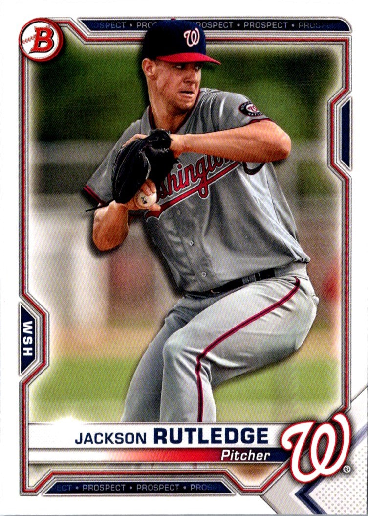 2021 Bowman Prospects Jackson Rutledge