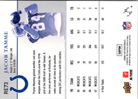 2008 Upper Deck Rookie Exclusives Jacob Tamme #RE73