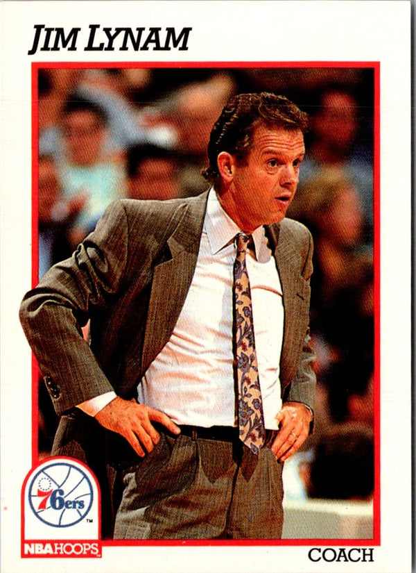 1991 Hoops Jim Lynam #240