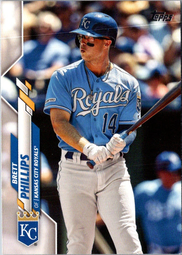 2020 Topps Blue Brett Phillips #622