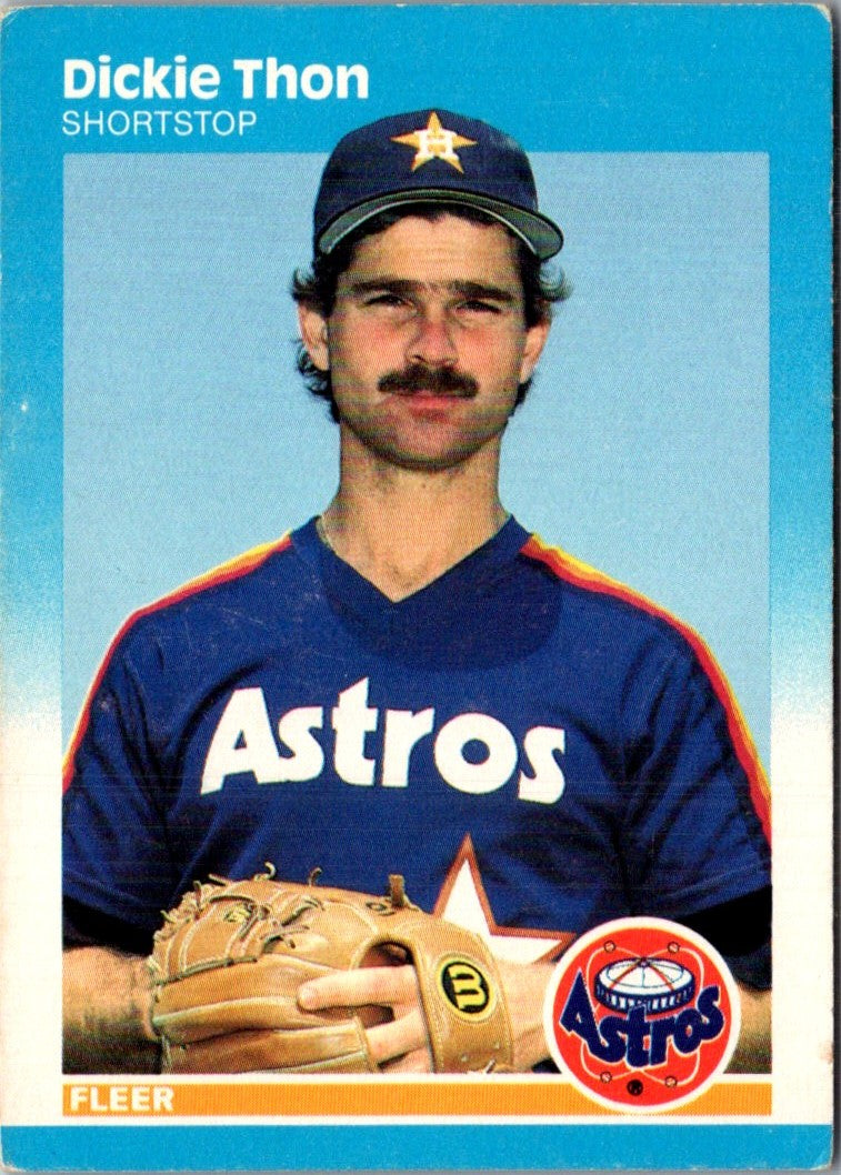 1987 Fleer Dickie Thon