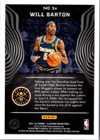 2021 Panini Illusions Will Barton #24