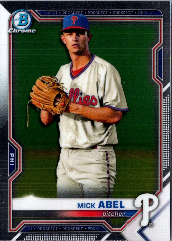 2021 Bowman Draft Chrome Mick Abel #BDC-72