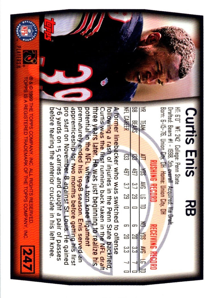 1999 Topps Curtis Enis