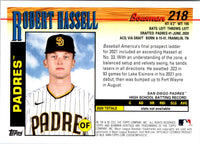 2021 Bowman Heritage Robert Hassell #218