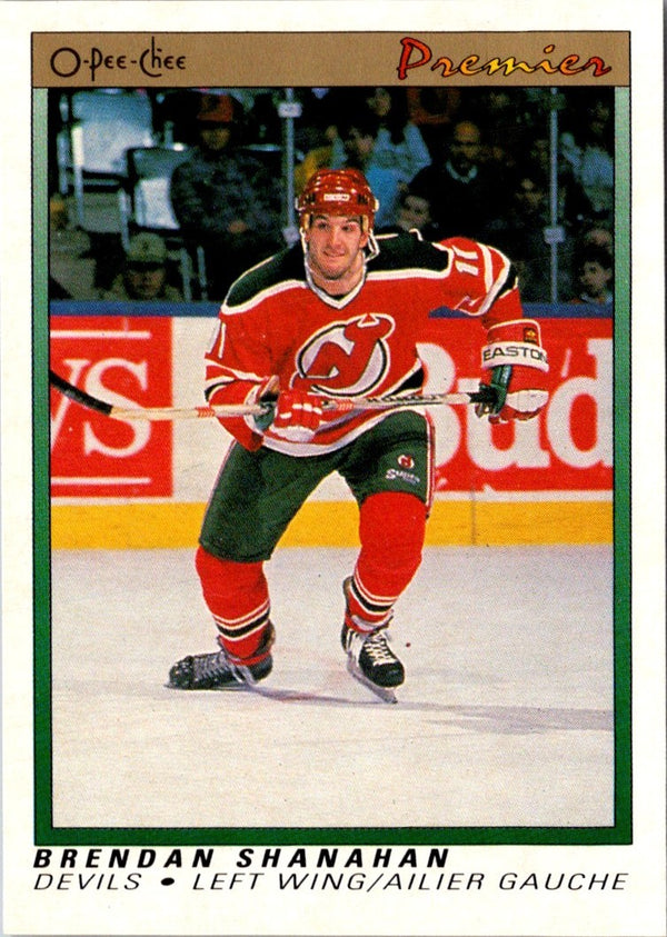 1990 O-Pee-Chee Premier Brendan Shanahan #105