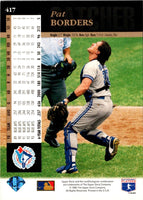 1994 Upper Deck Pat Borders #417