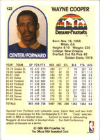 1989 Hoops Wayne Cooper #122