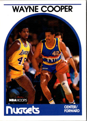 1989 Hoops Wayne Cooper #122