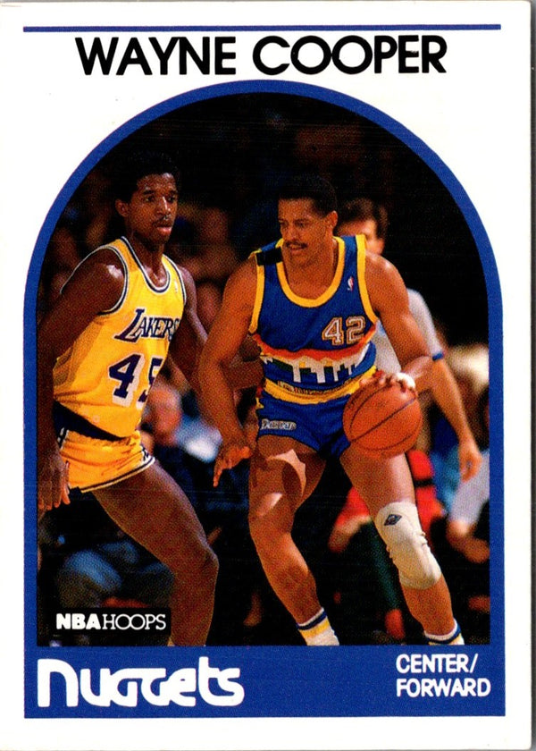1989 Hoops Wayne Cooper #122