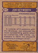 1979 Topps Jon Keyworth
