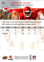 2008 Upper Deck First Edition Dwayne Bowe #73