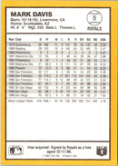 1990 Donruss Best of the AL Mark Davis