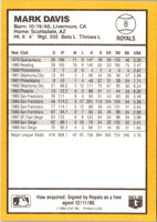 1990 Donruss Best of the AL Mark Davis #8