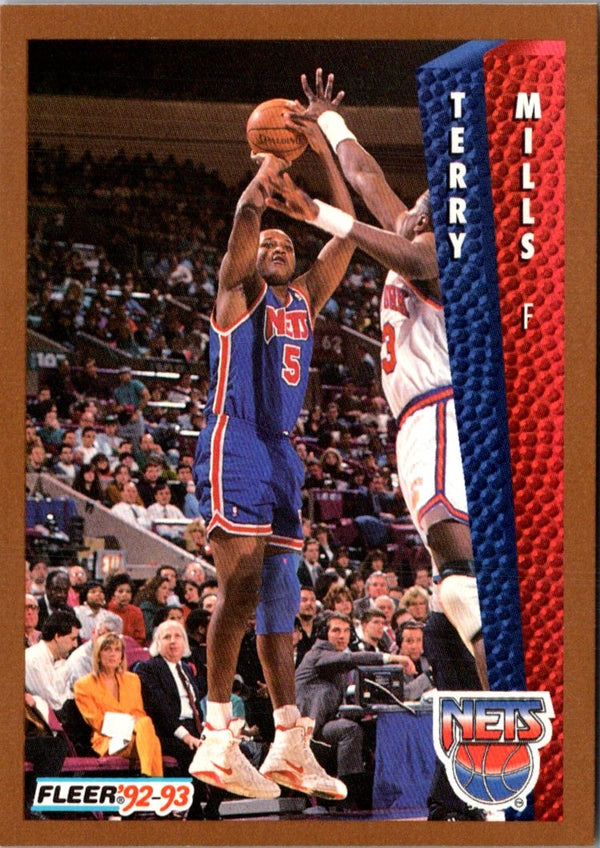 1992 Fleer Terry Mills #145