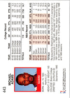 1991 Hoops Michael Adams #443