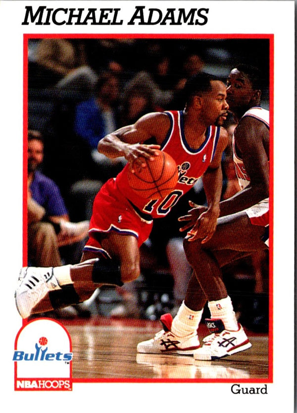 1991 Hoops Michael Adams #443