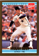1992 Donruss Coca-Cola Nolan Ryan Nolan Ryan