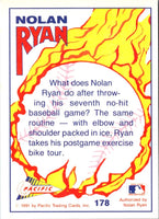 1993 Pacific Texas Express After Nolan's 7th No-Hitter #178