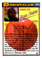 1992 Topps Moses Malone #208
