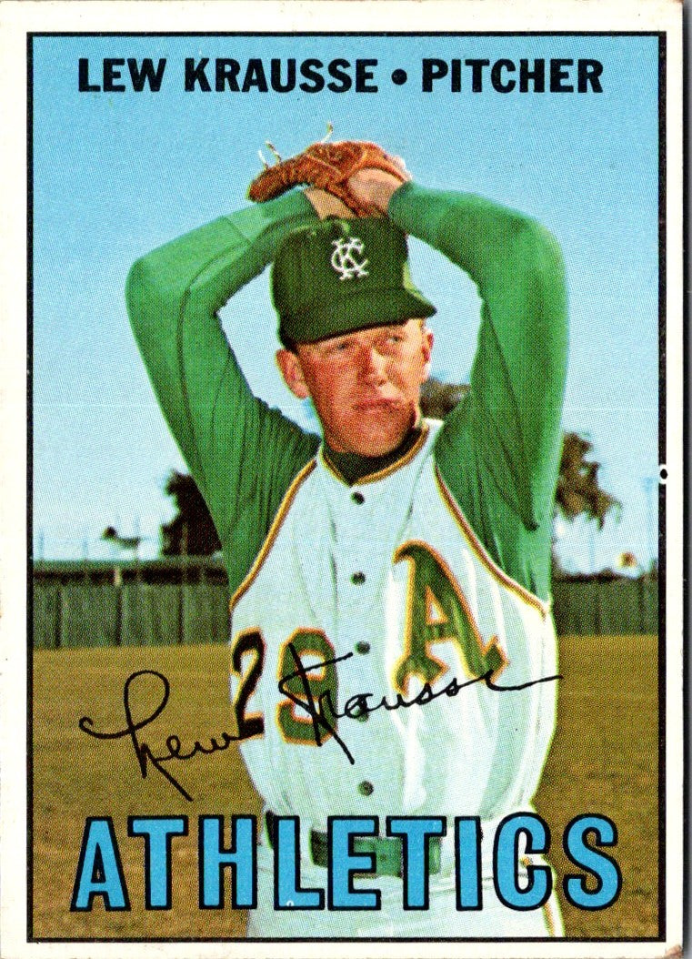 1967 Topps Lew Krausse