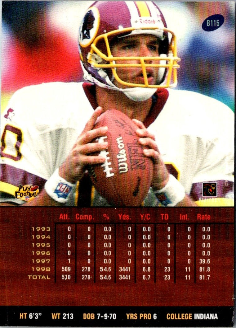 1999 Playoff Prestige SSD Spectrum Red Trent Green