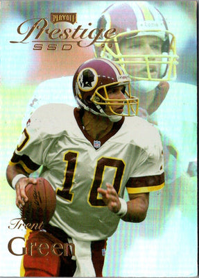 1999 Playoff Prestige SSD Spectrum Red Trent Green #B115