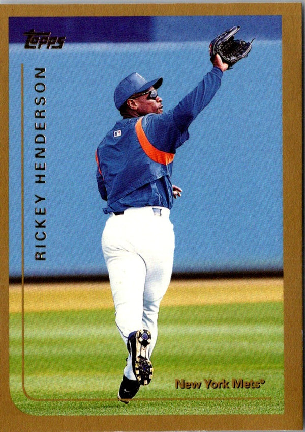 1999 Topps Rickey Henderson #277