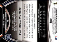 2013 Bowman Platinum Avisail Garcia #98 Rookie