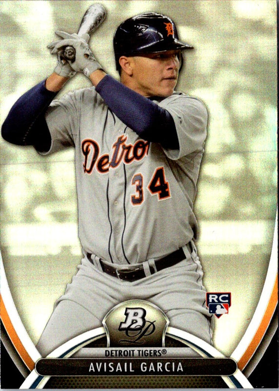 2013 Bowman Platinum Avisail Garcia #98 Rookie