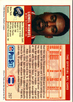 1989 Pro Set Lionel Manuel #287