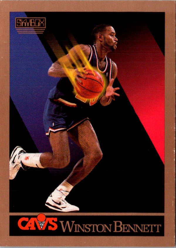 1990 SkyBox Winston Bennett #48