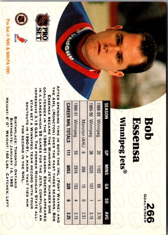 2012 Pro Set Bob Essensa #35