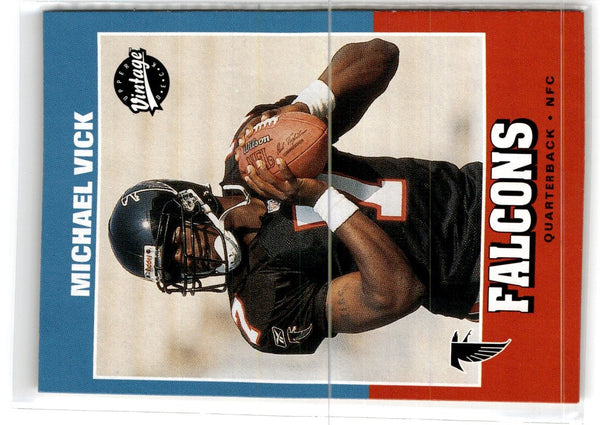 2001 Upper Deck Vintage Michael Vick #204 Rookie