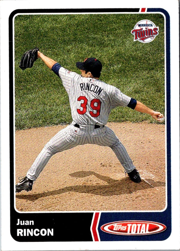 2003 Topps Total Juan Rincon #578