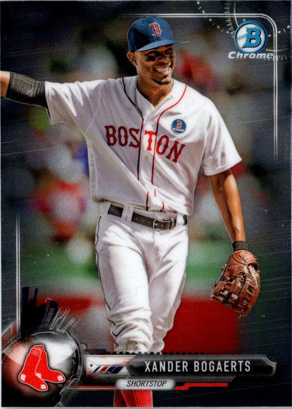 2017 Bowman Chrome Xander Bogaerts #26