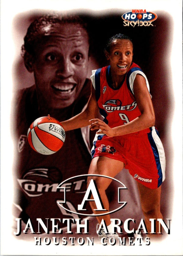 1999 Hoops WNBA Janeth Arcain #64