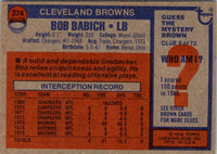 1976 Topps Bob Babich #374